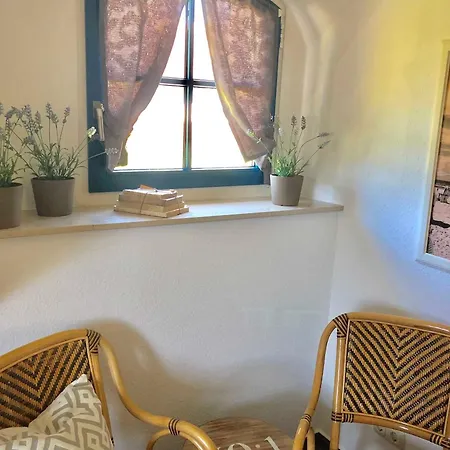 Komfortables Reetdachferienhaus Hasel 1 Puddemin